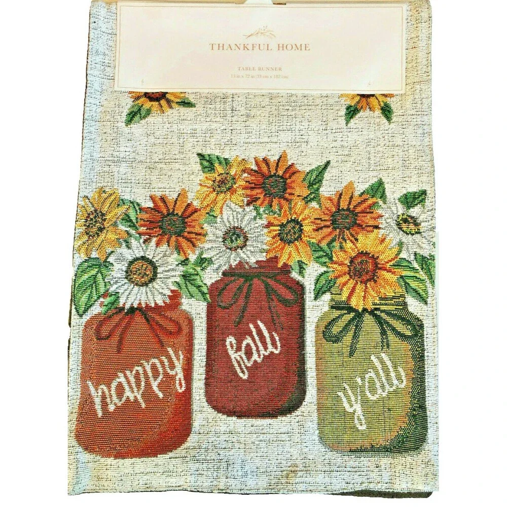 Thanksgiving Table Runner 13x72